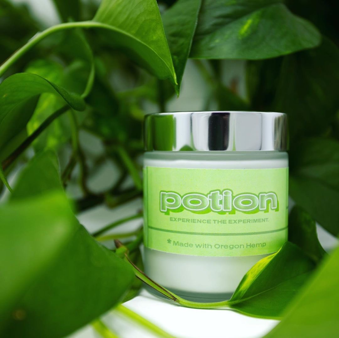PotionCBD's tweet photo. By utilizing ingredients such as aloe extract, rosemary extract, coconut oil, and CBD, our Potion Lotion provides natural relief to your body while packing a hydrating punch for your skin. https://t.co/E4LwjIcQpE