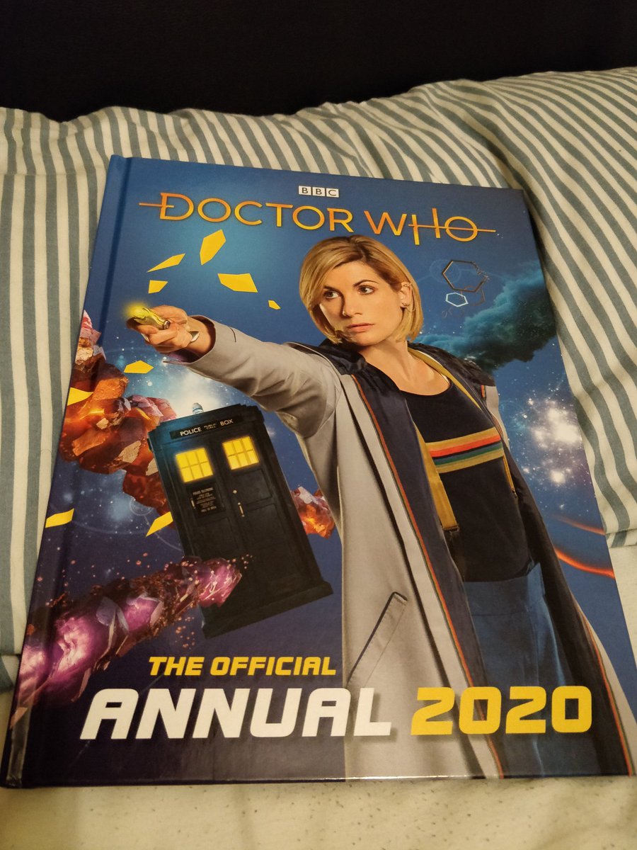 1. I started 2020 with a gimme. Mum has been giving me Doctor Who annuals for Christmas for as long as I can remember. Amidst the perfunctory filler was a surprisingly insightful and caring short story by Dave Rudder, so it was worth the time. Thanks Mum.