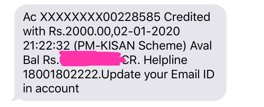A friend sent me this today saying "bhai I was wrong about <a href="/narendramodi/">Narendra Modi</a> ji, even when economy isn't doing well he kept his promise &amp; transferred 2k under kisan yojna to 6cr farmers across India. Me along with my entire village today took oath to vote <a href="/BJP4India/">BJP</a> all our life.