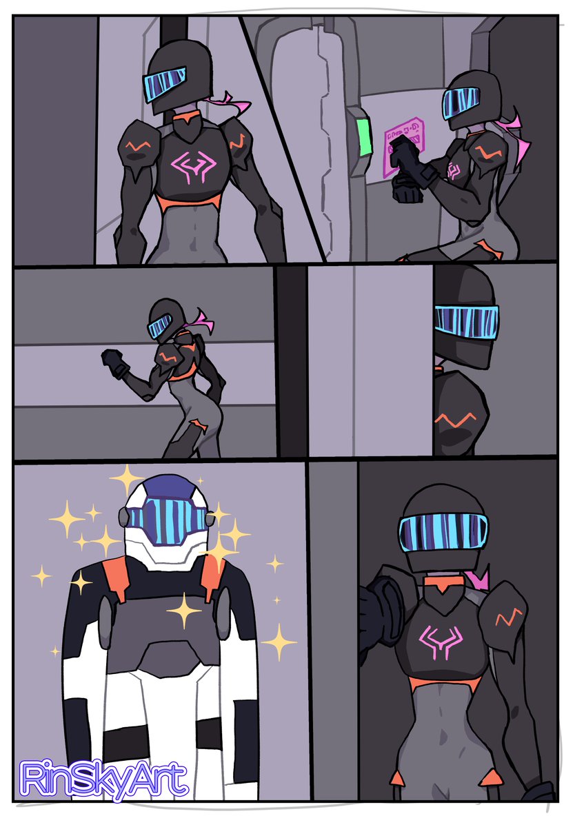 RinSkyArt's tweet photo. Now that her family goes to space with Krolia, she needs to get them some space suit✨ #GalraRaisedKeithAU

Pages 3 &amp; 4

#voltron #vld #krolia #voltronau #dj #comic #voltroncomic #doujin https://t.co/wO8vFITgBC