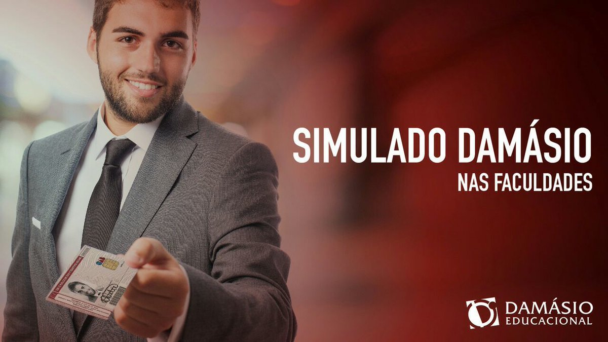DamasioColatina's tweet photo. Comece 2020 com tudo!!

Quer fazer o simulado da OAB 
e ainda concorrer a um curso bônus da 2° fase?

Cloque no link e se inscreva!

https://t.co/ujtLlXHnII https://t.co/8op3yyZiBc