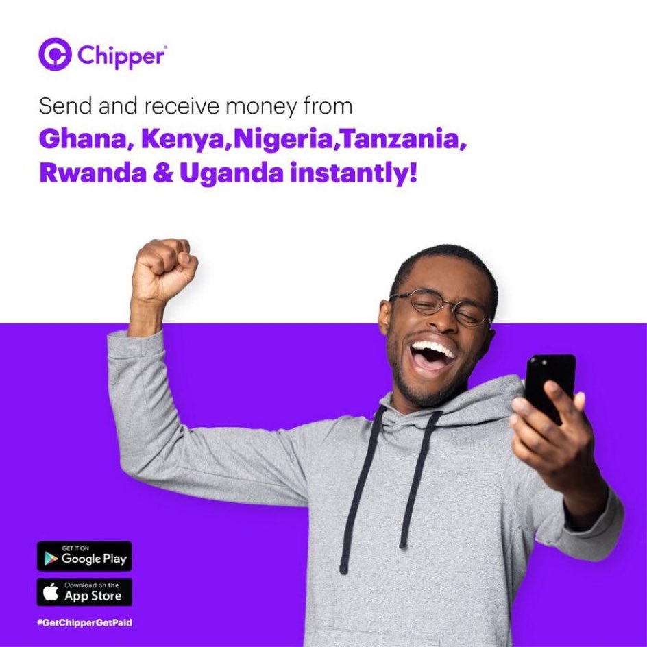 Auntyadaa's tweet photo. Download one of the best apps @chippercashapp that makes transactions really easy
An app that allows you send money to African countries for FREE.
#GetChipperGetPaid https://t.co/Dj2oz3e4XQ