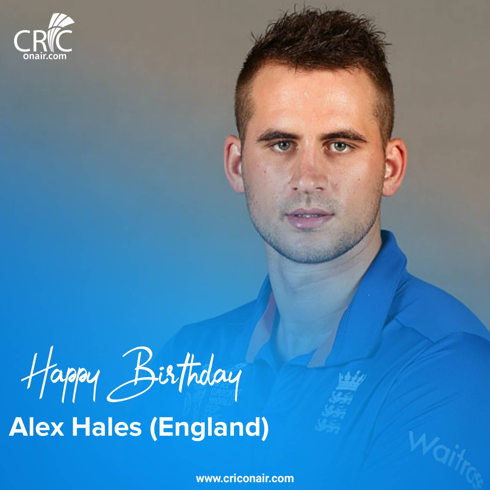 Happy Birthday Alex Hales!!!     