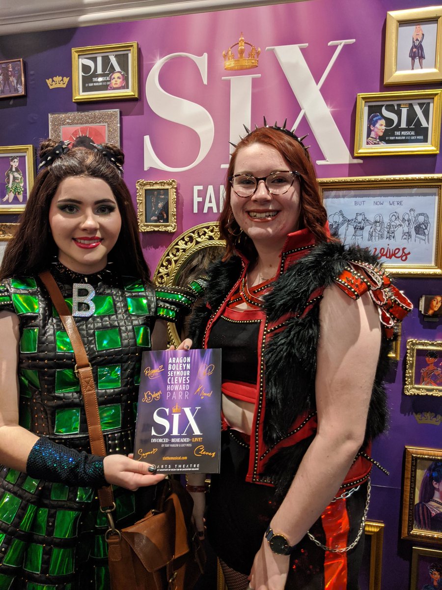 SimplyBalances's tweet photo. @sixthemusical with my Queens.  Costumes made by youngest https://t.co/L52s5WsBJL