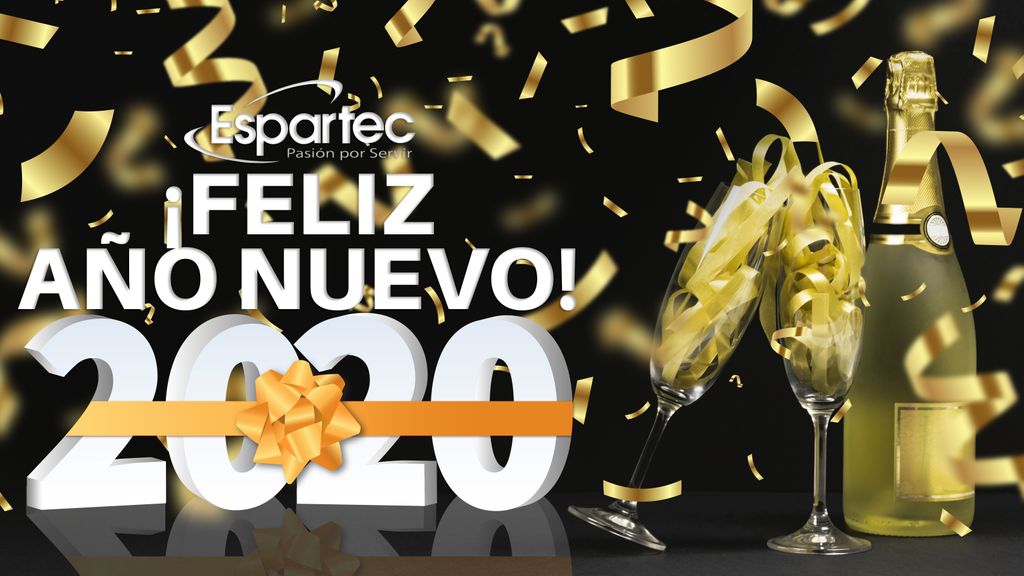 EspartecSLP's tweet photo. Esperamos que este nuevo año 2020 sea un año lleno de exitos para ti, tanto personales como laborales, Feliz Año! https://t.co/68Lx4ajW4s