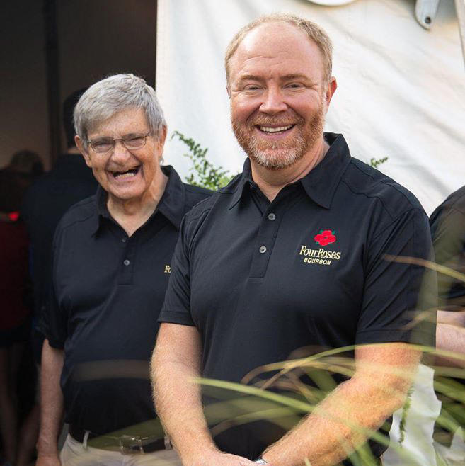 4RosesBourbon's tweet photo. Today we #ToastAlYoung with photos from the most recent Kentucky Bourbon Festival, and his story of the very first time Four Roses took part in the festival in 1994, at a time when our Bourbon was not available domestically. Here’s how Al tells it: https://t.co/FySJY2sMue