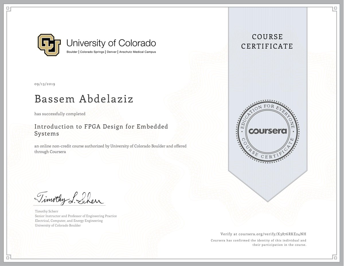 Skmarkelov's tweet photo. #FPGA Design for #Embedded #Systems
#SoC #Verilog #VLSI #ASIC #Semiconductor #SemiCon #Electronics #Hardware #HDL #Technology #SRAM #Intel #Quartus #Altera #Xilinix #Microsemi #System_on_Chip #Architecture #Coursera #ELearning #Online_Courses #Certification #Courses #CUBoulder https://t.co/cAUObDbl5r