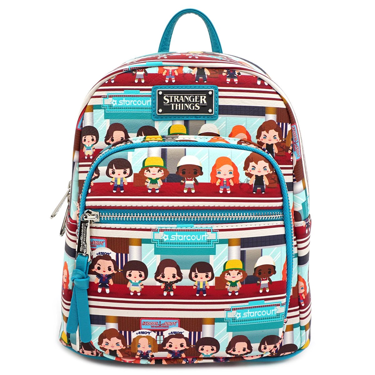 Loungefly's tweet photo. RT and FOLLOW for a chance to win our #StangerThings Mini Backpack! https://t.co/rjUueakVQb 

#Loungefly #Backpack #StarCourt #Giveaway https://t.co/8jKBnzK4tD