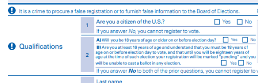 Happy New Year! Big news, @NYSBOE have the new #voter registation form that includes preregistation for 16 and 17 year olds section, available on their webite: elections.ny.gov/NYSBOE/downloa…

You can print out your own copy and get preregistered today! 😇