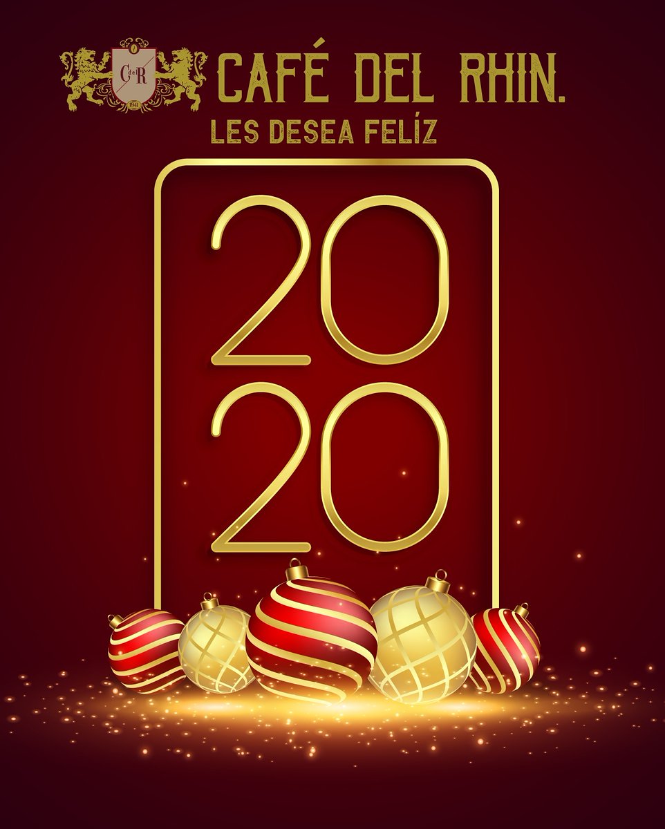 <a href="/CafeDelRhin/">Cafe del Rhin</a>  les desea que este año que inicia esté colmado de metas y sueños cumplidos feliz 2020
