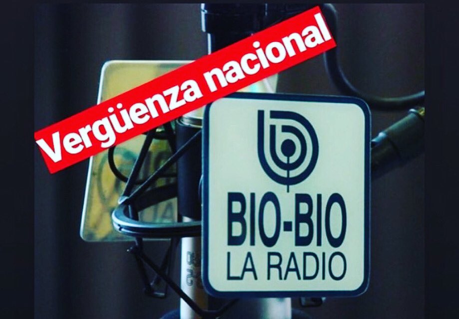 NorteVerdeFilms's tweet photo. Radio Bio Bio vergüenza nacional!! https://t.co/W63C7WYook