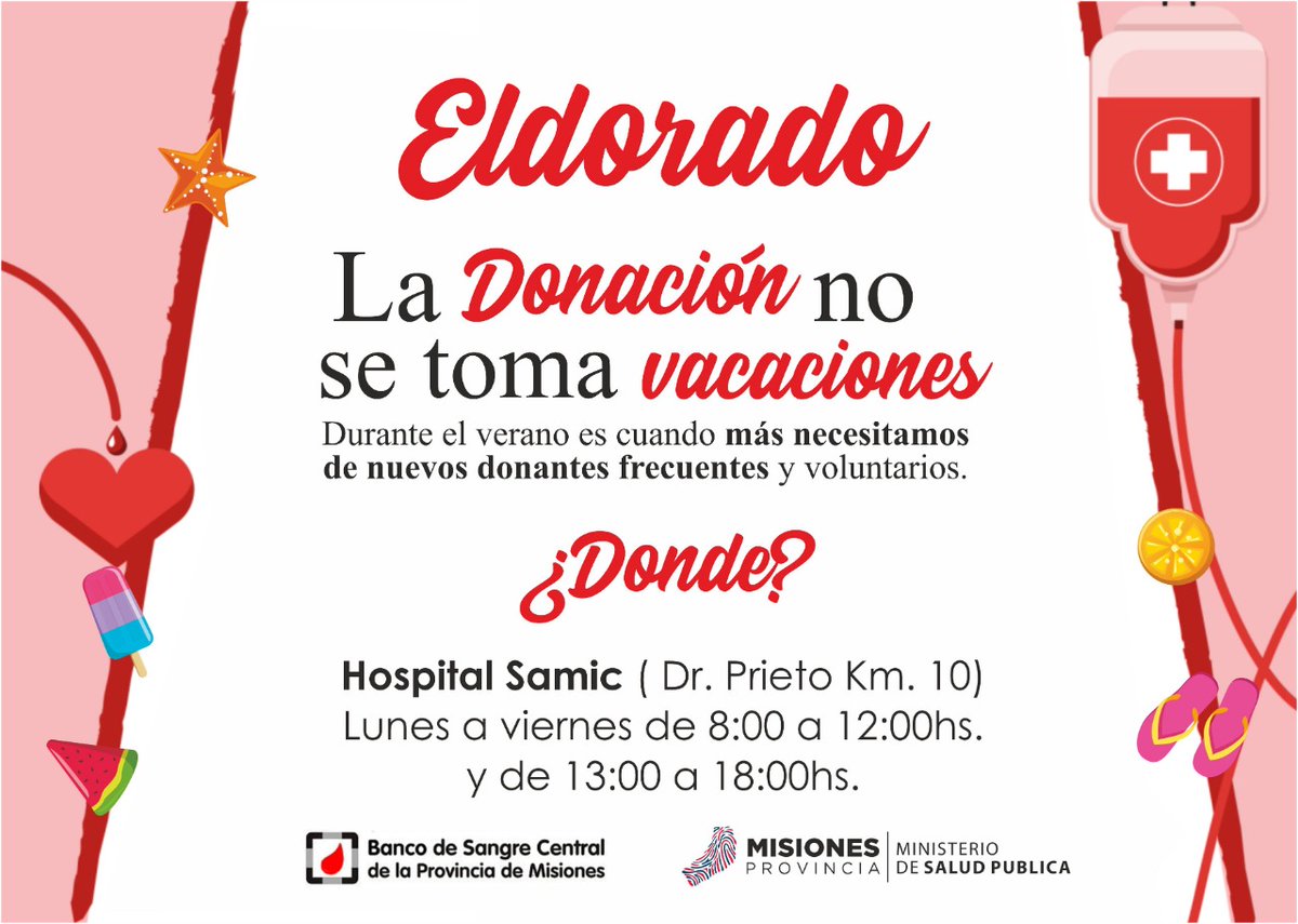 BancoSangreMisiones (@bscmnes) on Twitter photo 