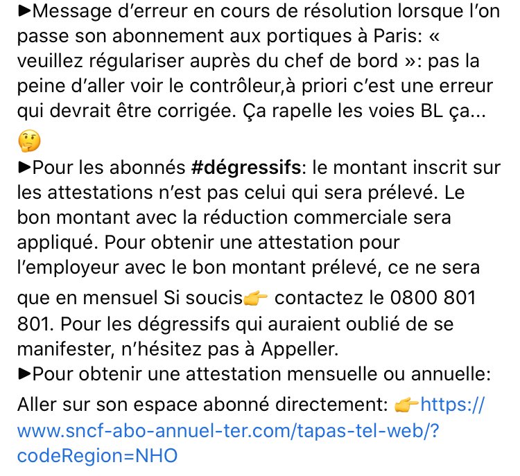 UsagersSNCF's tweet photo. ‼️#Récapitulatif et #Infos concernant les nouveaux #abonnements #Atoumod‼️
@TERNormandie @vernon45 @udupc14 @GranvilleParis @CborNormandie @LhCdb @vinc_brt @RegionNormandie https://t.co/wFKUczITFG