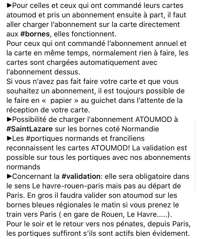 UsagersSNCF's tweet photo. ‼️#Récapitulatif et #Infos concernant les nouveaux #abonnements #Atoumod‼️
@TERNormandie @vernon45 @udupc14 @GranvilleParis @CborNormandie @LhCdb @vinc_brt @RegionNormandie https://t.co/wFKUczITFG