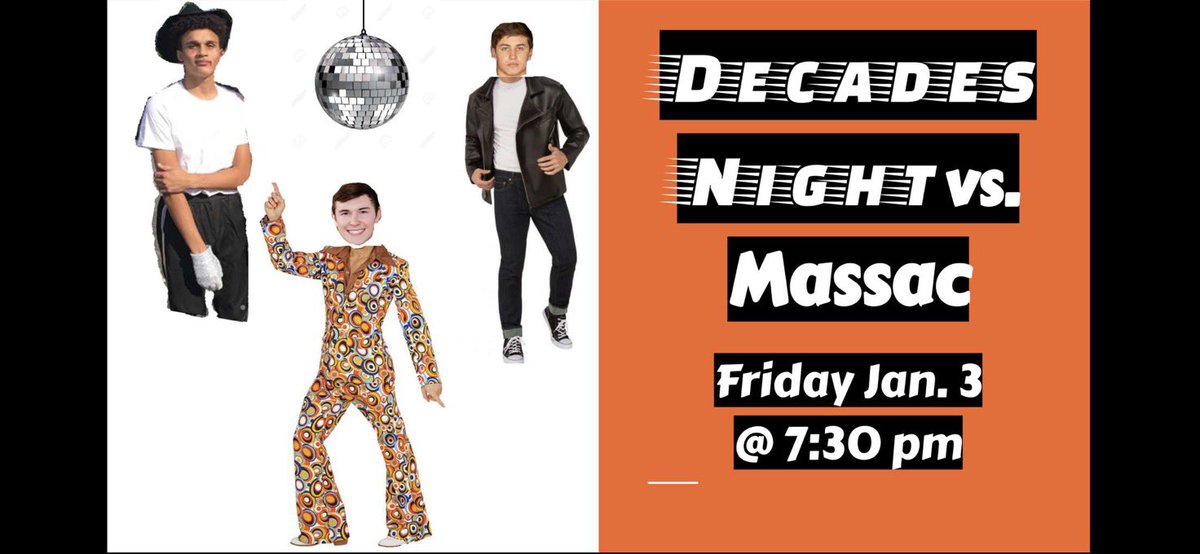 the theme for friday is DECADESSSS!!! come out and support