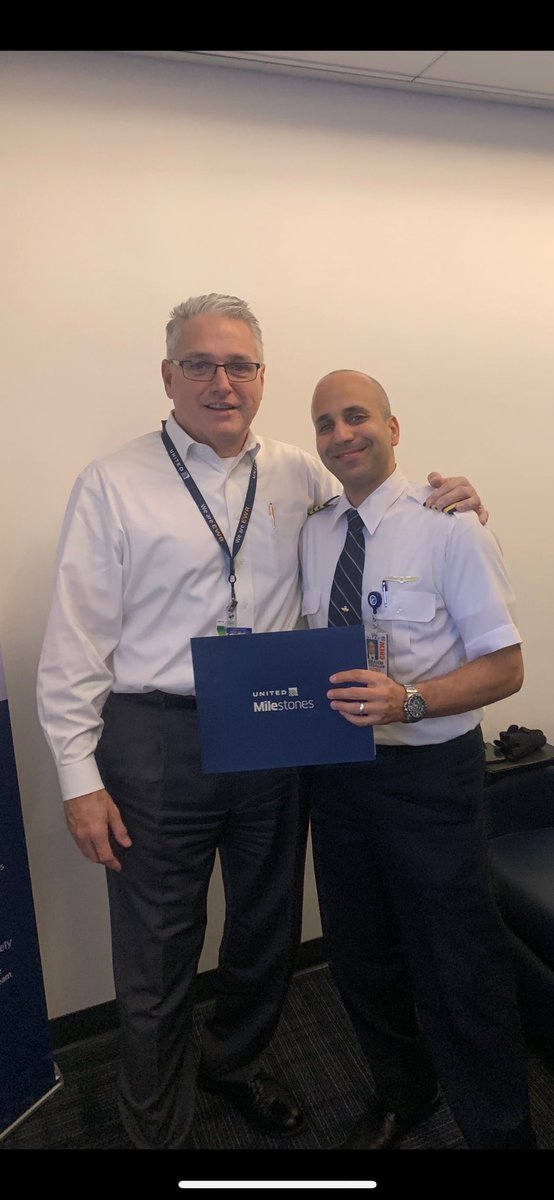 EWRCPO's tweet photo. This is how #EWRCPO celebrates the beginning of #2020SoFar by acknowledging Captain Ibrahim Mossallam’s 5 year milestone. Congratulations.Thank you for all you do! @fabiangarciaEWR @EWRmike @weareunited https://t.co/KSujbZuZFJ