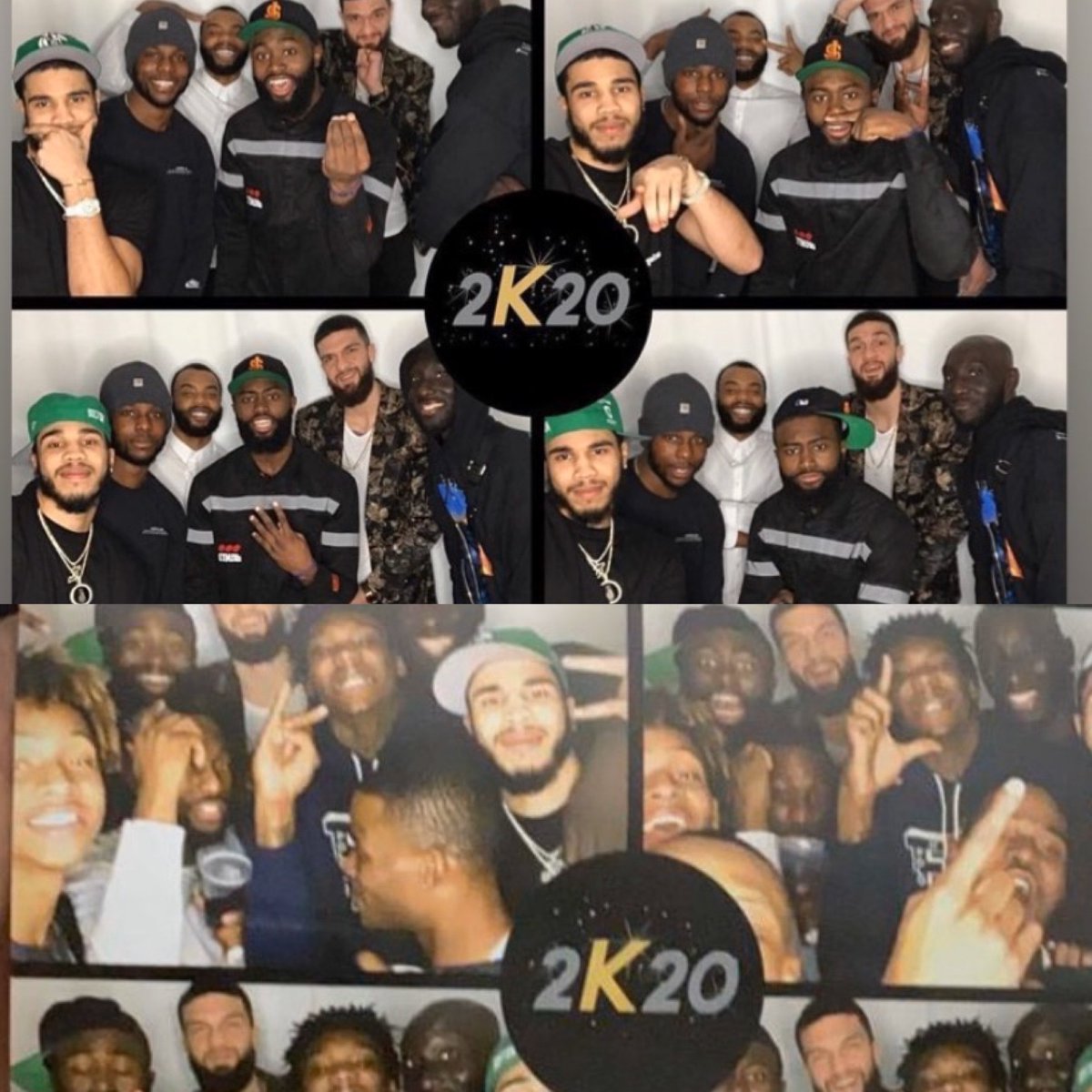 ChrisForsberg_'s tweet image. Celtics players spent New Year&apos;s Eve together after landing back from Charlotte.

&quot;Kemba set it up. It was his idea, his party. He wanted all of us to be able to end the year on a good note, help us out with team bonding.&quot;

Romeo Langford explains more on Celtics Post Up at 8 pm