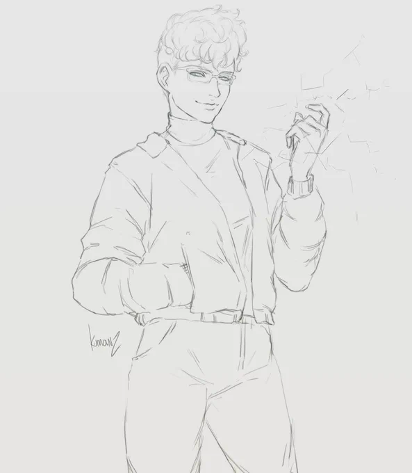 More #wip s ?
Some #artcommission sketches! 
•
•
#sketch #スケッチ 
