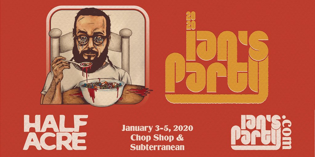 Starting 2020 off the Chicago way w/ <a href="/iansparty/">IAN'S PARTY</a> &amp; <a href="/subtchicago/">Subterranean</a>! 

Single day + weekend passes are available @ iansparty.com