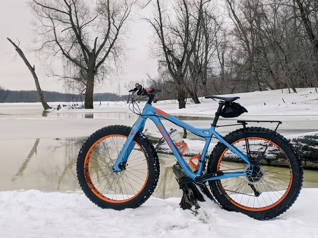 StevenRBartz's tweet photo. @salsacycles Mukluks are perfect for #mnwinter adventures in the woods. #fatbike #snow @cyclesandskis (Tonka!) @QualityBike https://t.co/b1PY3nsS2s