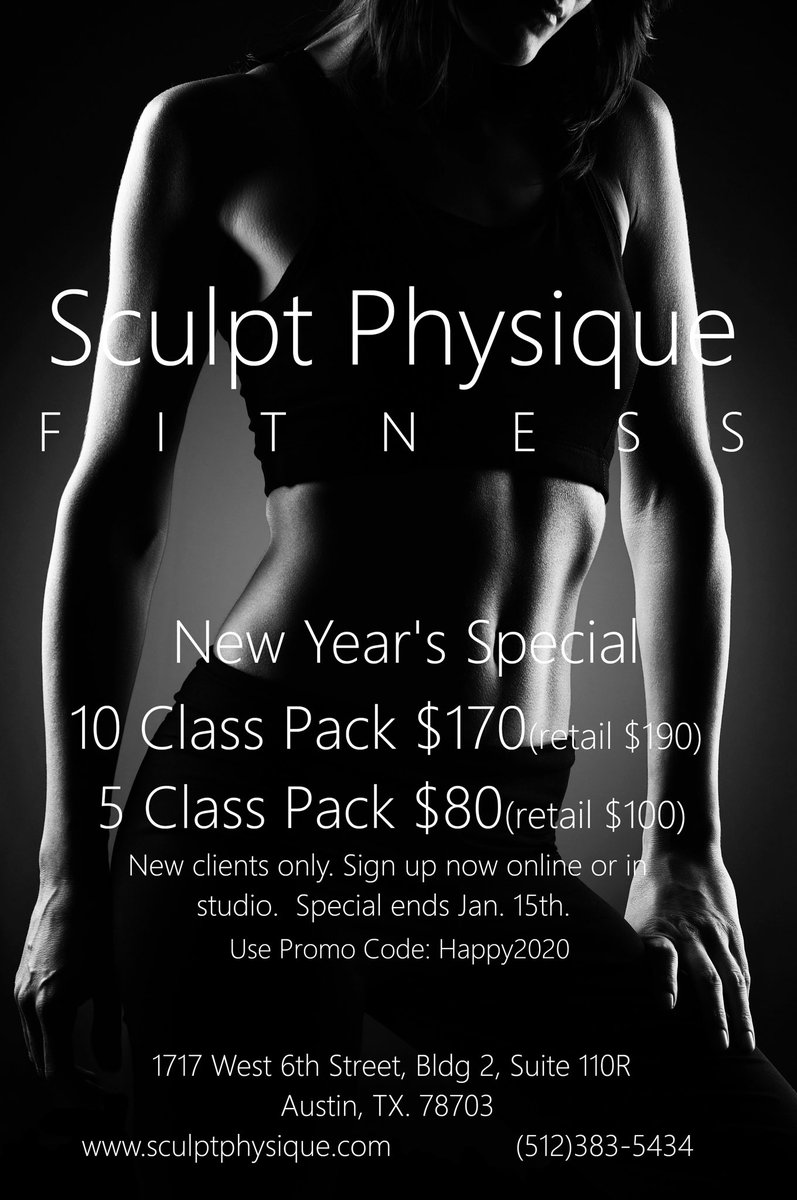 TetraFit's tweet photo. 2020 specials at the NEW STUDIO! https://t.co/fFtiuxWPWp