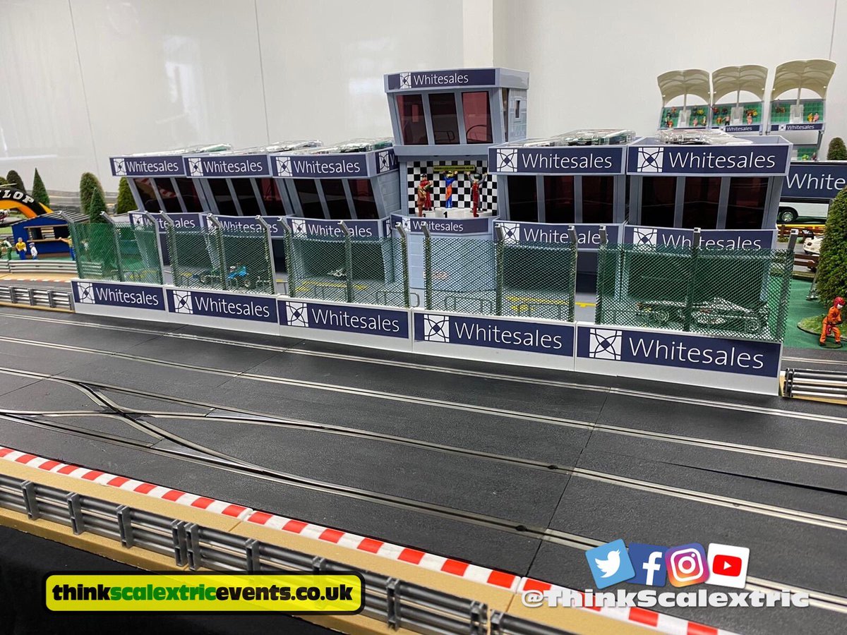 Had a great day of Scalextric &amp; VR Simulator Racing today at <a href="/WhitesalesUK/">Whitesales</a> in Cranleigh. 

With prizes for the Le Mans style team relay race on the Scalextric &amp; fastest laps on the Scalextric &amp; VR Sims. Congrats to Darci on getting the Scalo fastest lap!

thinkscalextricevents.co.uk