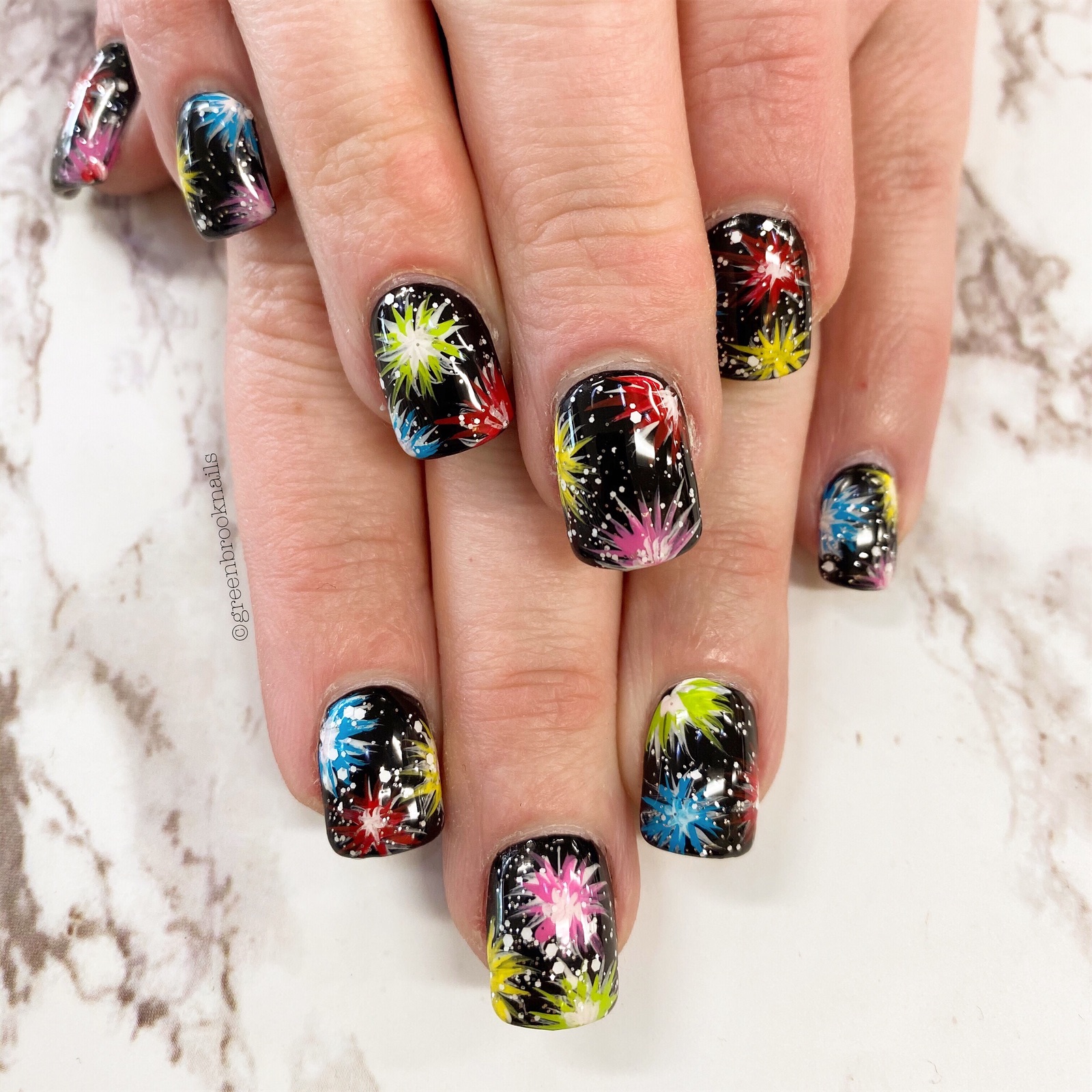 One Nail To Rule Them All: Nailvengers assemble: New Years nail art for  Tesco