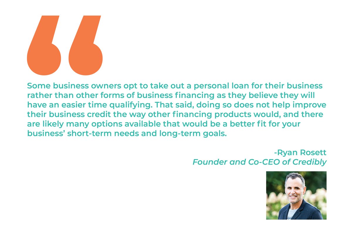 Credibly (@credibly360) on Twitter photo Credibly Founder & Co-CEO Ryan Rosett along with other members of the <a href="/ForbesCouncils/">Forbes Councils</a> shared advice on what #entrepreneurs should consider before taking out a personal loan to fund their business. hubs.ly/H0mrf7T0 #lending #personalloans #funding #smallbusiness Credibly Founder & Co-CEO Ryan Rosett along with other members of the <a href="/ForbesCouncils/">Forbes Councils</a> shared advice on what #entrepreneurs should consider before taking out a personal loan to fund their business. hubs.ly/H0mrf7T0 #lending #personalloans #funding #smallbusiness