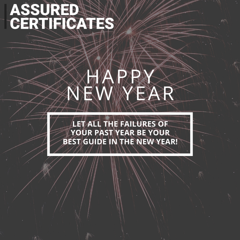 assuredcerts's tweet photo. Happy New Year! We wish you a wonderful start to the year! https://t.co/qPLRUmIjVU