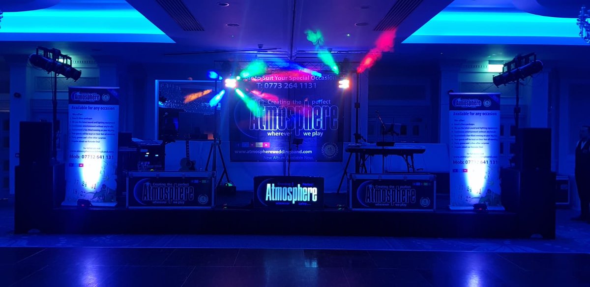 Atmosphereband1's tweet photo. First wedding of 2020 ready to kick off in @Slieverussell #MakingMemories https://t.co/2gvX0xtapZ