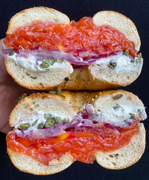 firstwefeast's tweet photo. Happy #NationalBagelDay 🥯🥯🥯 What's your go-to bagel order?! (via.@utopiabagels/IG) https://t.co/6shGIwv9ql