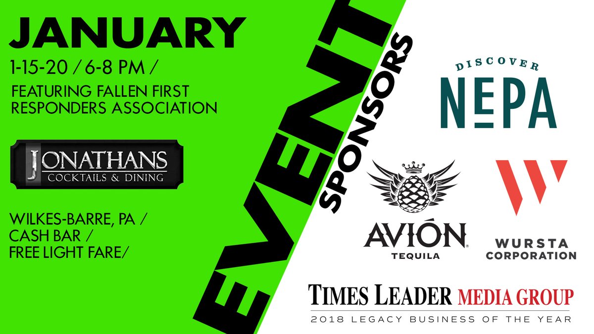 OfficialWBPower's tweet photo. Interested in the best networking group in #NEPA? Next event: Wednesday, Jan. 15 at Jonathans in Wilkes-Barre! RSVP to the Facebook event or e-mail social@wilkesbarrepower.com for more details! https://t.co/CLp4St3wDV https://t.co/RqJTiXoBBS