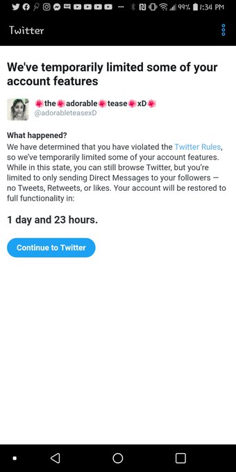 I should be back on my main account @adorableteasexD  by Saturday xD but you can still subscribe to my<a class="tags" target="_blank" title="On Twitter" href="/?out=eyJ0eXAiOiJKV1QiLCJhbGciOiJIUzUxMiJ9.eyJpYXQiOjE3MjI4OTc0NjksImlzcyI6InR3cG9ybnN0YXJzLmNvbSIsIm5iZiI6MTcyMjg5NzQ2OSwiZXhwIjoxNzU0NDMzNDY5LCJyZWRpcmVjdF91cmwiOiJodHRwczovL3R3aXR0ZXIuY29tL2Fkb3JhYmxldGVhc2V4RCJ9.GDpkvpwfb63lK7eJpUGCOy_kDDkyo2azlOuLdN3emswEvfqdUxXGDVpKmGe5iJBRVMUkUjrIbEGYAaS0lZoS4A">@adorableteasexD</a><a href="/tag/horny"class="tags"><span>#horny</span></a><a href="/tag/nsfw"class="tags"><span>#nsfw</span></a><a href="/tag/cumslut"class="tags"><span>#cumslut</span></a><a href="/tag/ddlg"class="tags"><span>#ddlg</span></a><a href="/tag/californiababe"class="tags"><span>#californiababe</span></a><a href="/tag/onlyfans"class="tags"><span>#onlyfans</span></a>