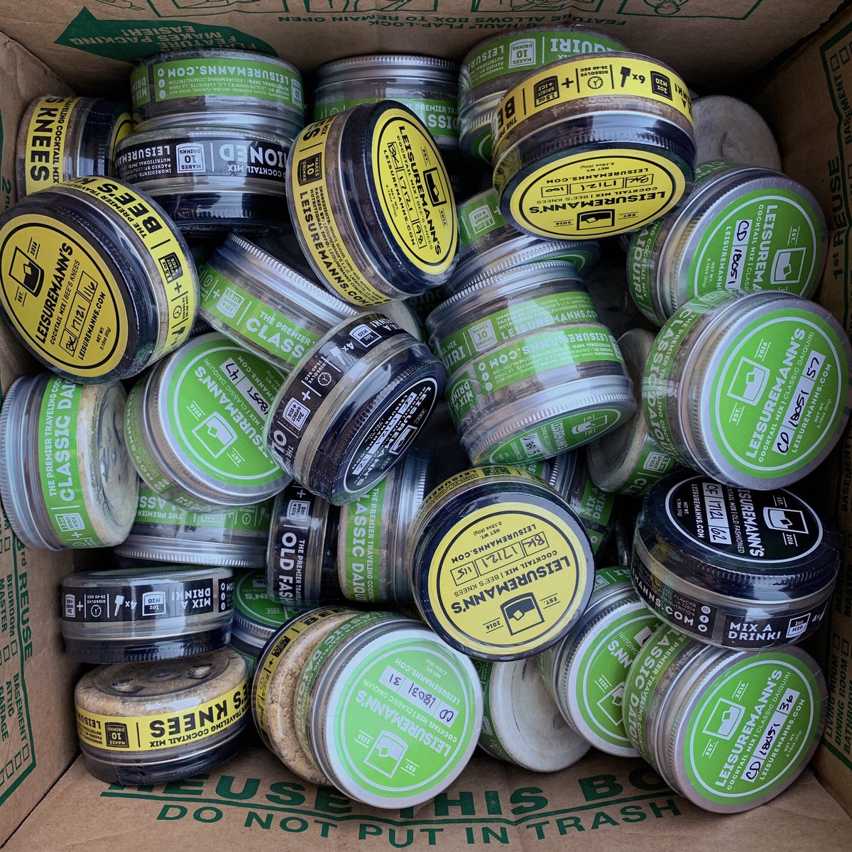 DAY 2 // 2020 // When you are doing some rummaging and find an unmarked box containing 100 VINTAGE jars of mix...you realize just how far you have come.
#startupbusiness #entrepreneurlife #cocktailmixes #leisuremanns #smallbusinesstips #smallbusinessowners #madeinlouisiana