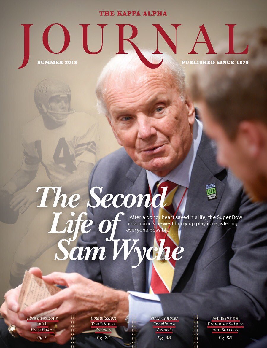 We are saddened by the passing of brother Sam Wyche (Iota–Furman ’66).