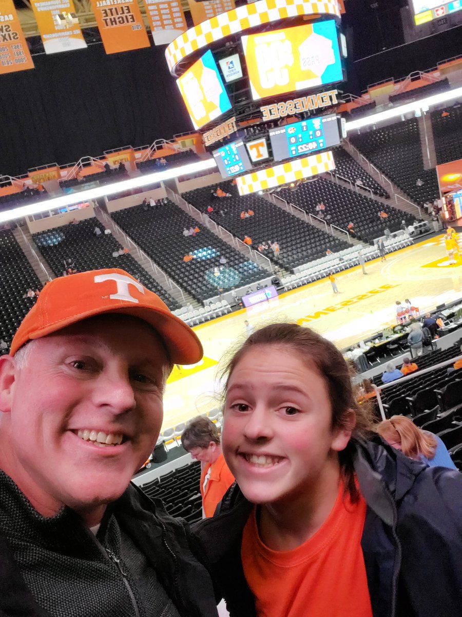 javaarabica01's tweet image. Enjoying some UT Lady Vol Basketball with my youngest. 1st game ever on Rocky Top for Channi g.  #goladyvols