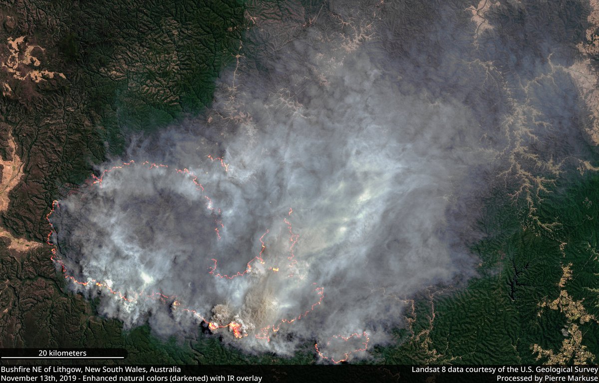 Bushfire near Lithgow Copernicus/Pierre Markuse