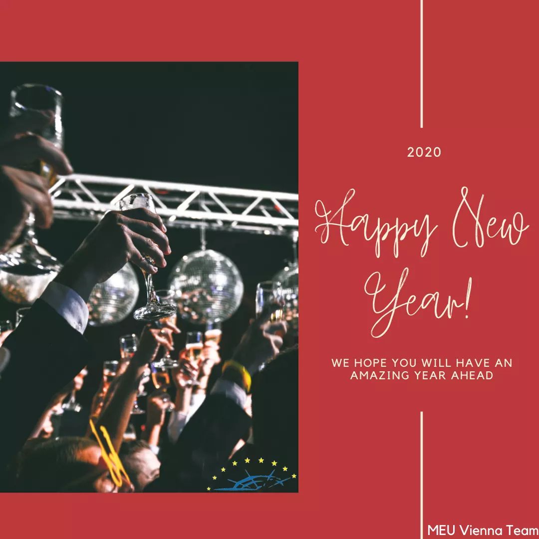 MEUVienna's tweet photo. ❣Wishing you a beautiful holiday season and Happy New Year🎄🎉🎁

- MEU Vienna Team🎀 https://t.co/mbOzI0BX2C