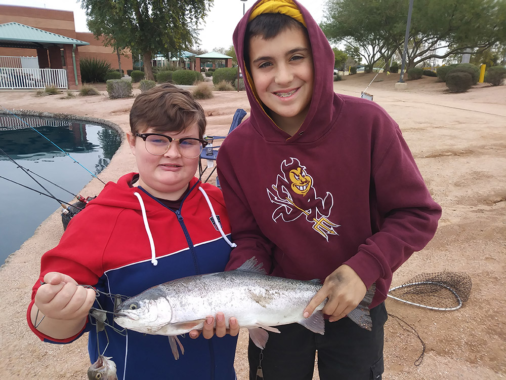 GoFishAZ's tweet image. Angler Report: McQueen Pond (Gilbert) - bit.ly/2SM2WDx