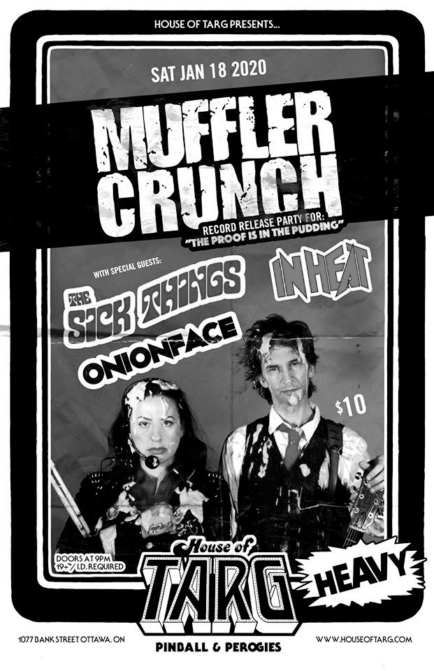 JUST ANNOUNCED: Jan 23rd at <a href="/HouseofTarg/">House of TARG</a> w/ <a href="/MufflerCrunch/">MUFFLER CRUNCH</a>, <a href="/InHeatRules/">In Heat</a>, and Sick Things! #onionface #ottmusic #houseoftarg #heavy #whatyouvedone #kickme