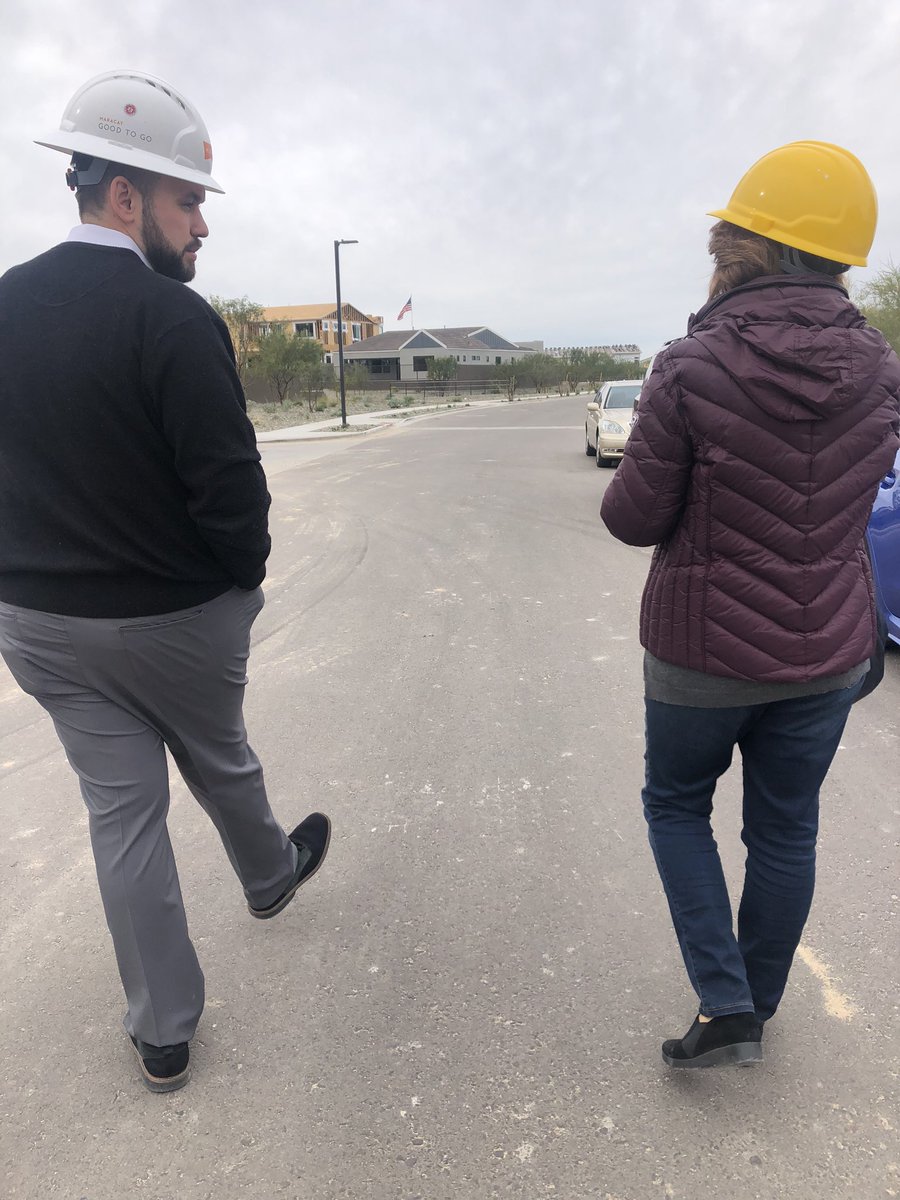 NTKarantinos's tweet image. Spent the morning with clients at Maracay Avance in South Phoenix looking at the models and previewing properties that will be ready for move-in this March. This master planned development will transform the area. #newbuild #findingtheperfecthome