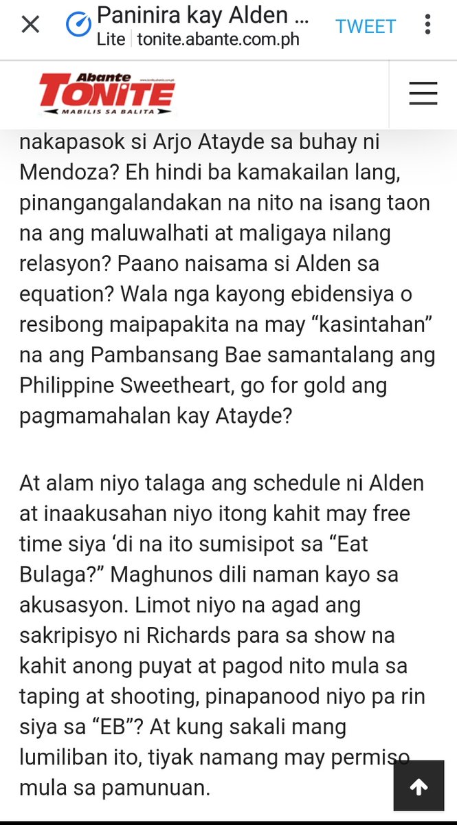 Thank you Alwin Ignacio.