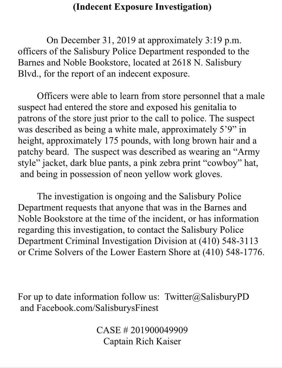 Salisbury Police Salisburypd Twitter