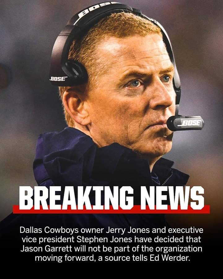 Kevdamainman's tweet photo. Great news to end my night. Jason Garrett has been impeached https://t.co/Q8MYRyXAnk