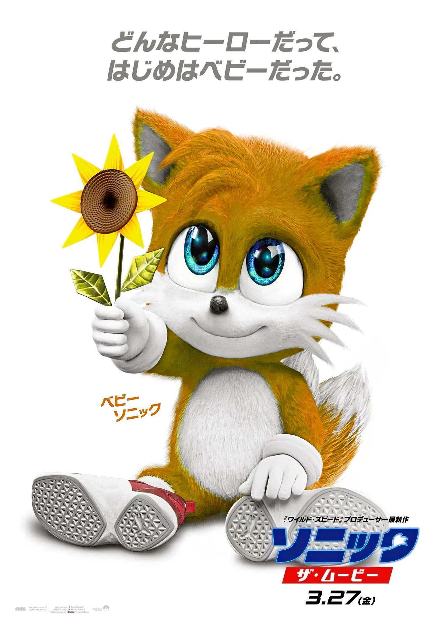 Cute baby tails from sonic the hedgehog