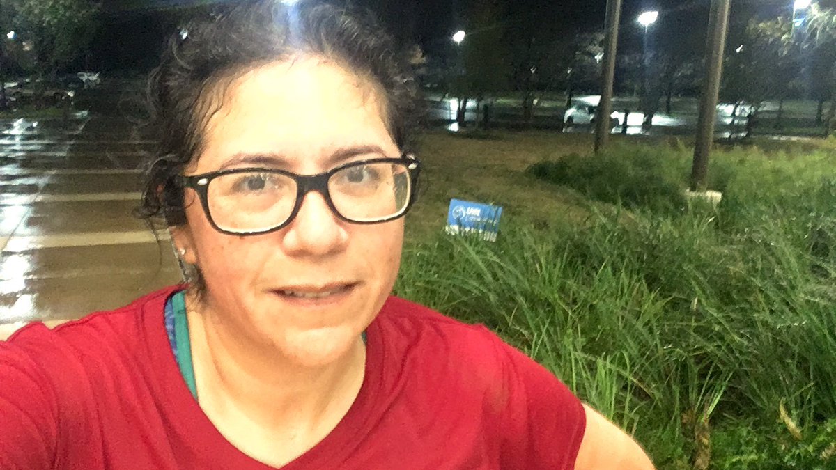 My wet rat look. 😅 4.8 @CharityMiles for @teamrwb. Thx @Aftershokz for sponsoring me. #ShokzMiles charitymiles.org/aftershokz