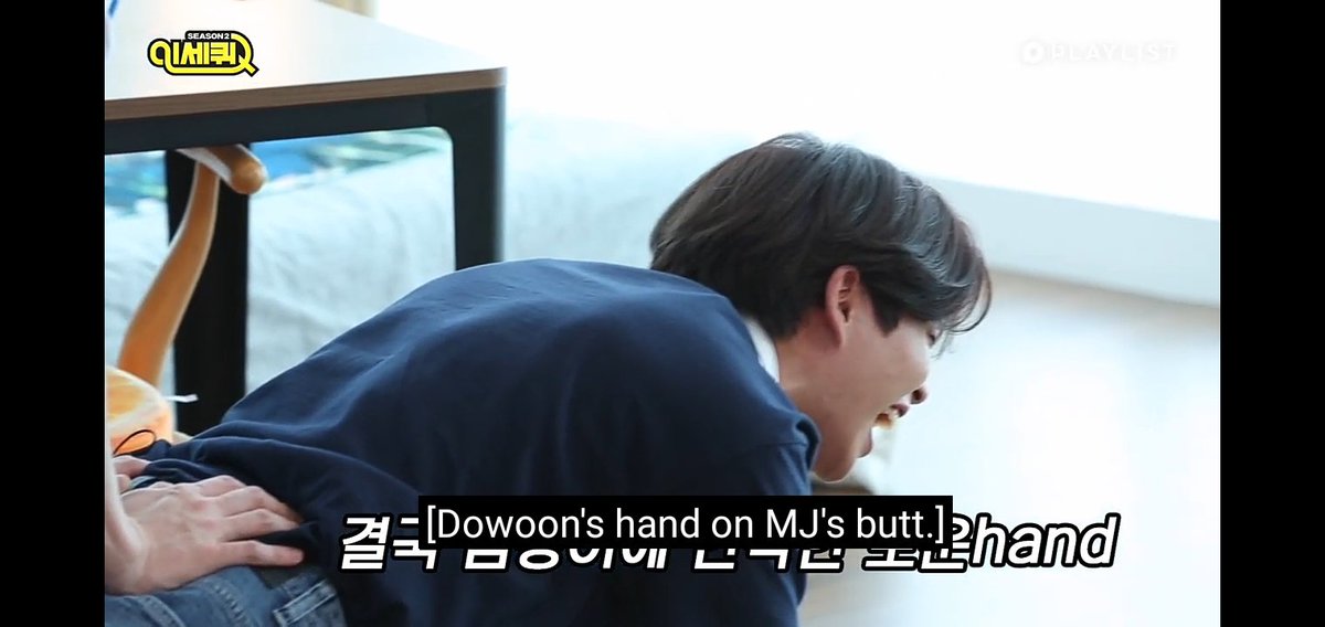 day6 wonpil, dowoon & astro mj- maknae line being dumbfounded with mj's energy is so funny, and also dowoon had to grab mj's butt for so long aldkdksks quality interaction for first time meetings
