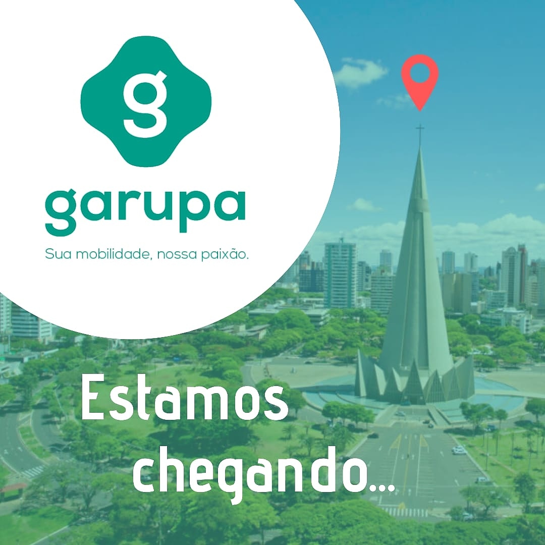 ScaboraEdson's tweet photo. Garupa: o concorrente do Uber em Maringá 100% brasileiro. https://t.co/YMfTfuBvjs