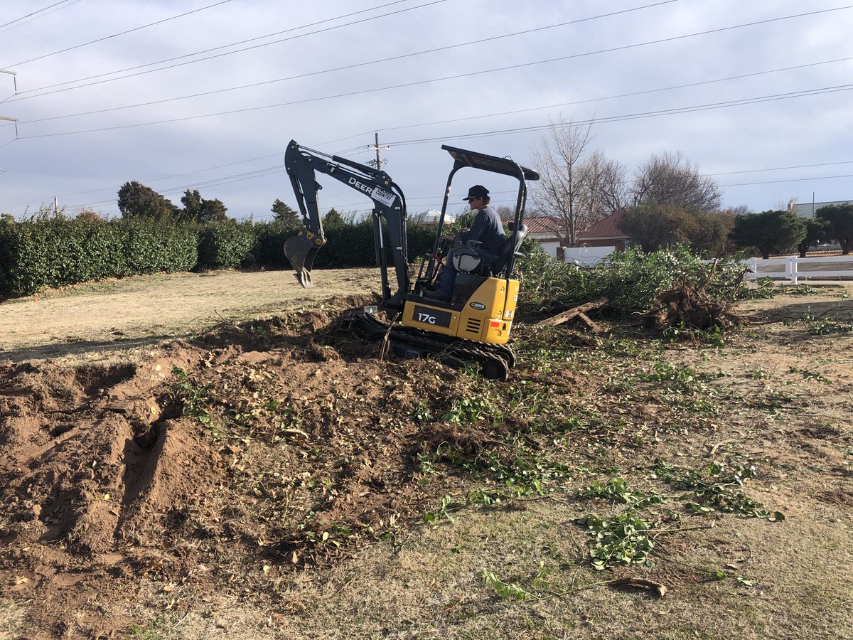 scc_golfdesign's tweet photo. Our first project of 2020 has started. 3rd collaboration with @brianrossgolf. At the original 1905 Chickasha CC. Pre-Maxwell Oklahoma track. Bunkers and tees. Lots of fun planned for 2020. https://t.co/9PDqaDcSfi