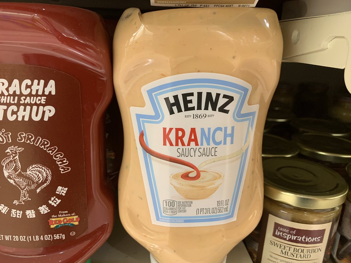 I fucking starving! Let’s get some Kranch sauce. #40yearoldVirgin